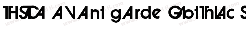 ITC avant garde Gothic Std   Demi字体转换